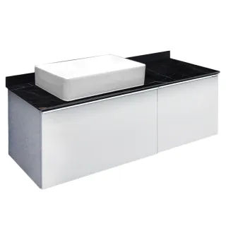 Тумба с раковиной Comforty Милан 00-00014005 120 см белый