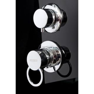 Душевая кабина Deto B10 BLACK 100х100х208 см