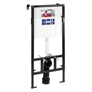 SET Инсталляция Sava Slim Superior+клавиша смыва белый глянец TWIN