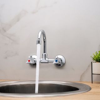 Настенный смеситель для кухни РМС SL119-362 хром