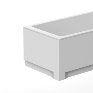 Экран под ванну WHITECROSS 1101.07556.100L левый 75x57 см белый