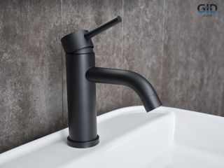 Смеситель для раковины Gid Inga SS096-BM-K SS096BMK черный матовый