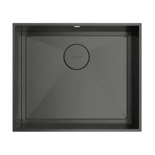 Мойка кухонная Omoikiri Kasen 53-GM воронёная сталь