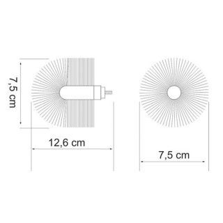 Wasserkraft K-012 Щетка для унитаза запасная (без ручки)