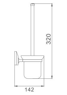Ёршик Haiba HB1610 хром