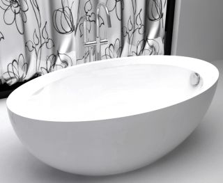 Акриловая ванна ABBER AB9217 160x85x60