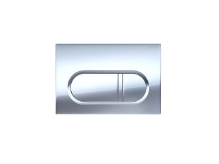 Клавиша смыва Aquatek KDI-0000043 хром глянец