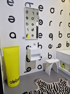 Зеркало ABBER Stein AS6640L 60см белый