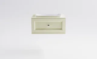 Тумба с раковиной Astra-Form Классик 4631177715518 80 см бежевый матовый