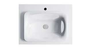 Тумба с раковиной Astra-Form Классик 4631177714290 80 см голубой матовый