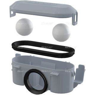 Душевой лоток AlcaPlast Simple с решеткой и опорами APZ8-850M