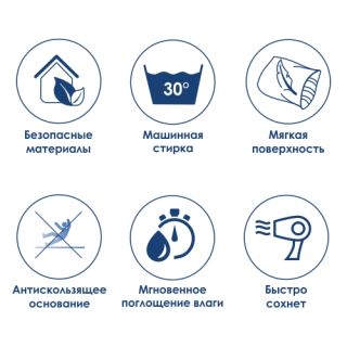 Wasserkraft Rhein BM-6205 Коврик для ванной комнаты