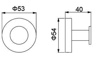 Крючок Timo Saona 13011/18 чёрное золото