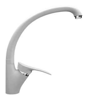 Смеситель для кухни Ulgran Classic U-001-341 ультра-белый