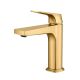 Смеситель для раковины Raglo R07.10.03 золотой сатин