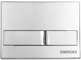 Инсталляция для унитаза Berges Novum L3 с кнопкой хром глянец 040213