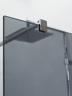 Душевая перегородка CEZARES LIBERTA-L-2-110-120-GR-Cr кронштейн 120 см