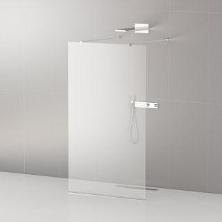 Душевая перегородка CEZARES LIBERTA-L-2-130-120-C-Cr кронштейн 120 см