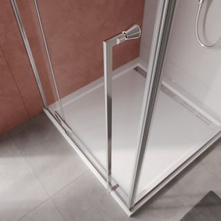 Душевой уголок CEZARES LINER-A-1-100-C-Cr-R правый