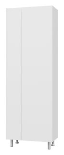 Универсальный шкаф - пенал Misty Лира 60см белый