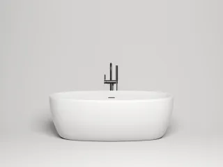 Ванна из искусственного камня Salini Luce S-Stone 100121M 170x85см белый матовый