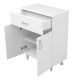 Напольная тумба Misty Люси 60см белый