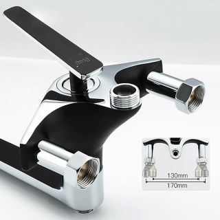 Душевая стойка Frap F2457 хром черный