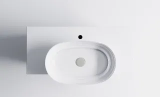 Тумба с раковиной Astra-Form М-40 Slim 4631177714627 90 см серый матовый