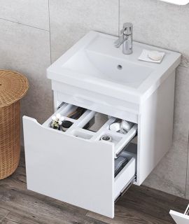 Тумба под раковину подвесная Vigo Grani tp.GRI.FOS.50.1Y 50 см белый