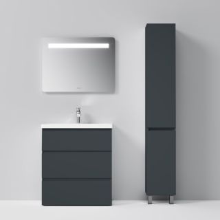 шкаф-колонна Am.pm GEM S  M91CSR0306GM правый 30 см графит матовый