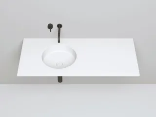 Встраиваемая раковина Salini Marea 04 S-Stone 1802204MRF 42см RAL полностью