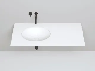 Встраиваемая раковина Salini Marea 11 S-Stone 1802211M 55см белый матовый