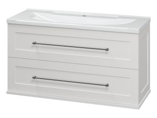 Подвесная тумба под раковину Misty Марта 100см белый