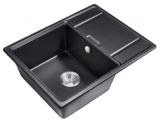 Мойка для кухни Milacio Navarra 65 Cuarzo MC.77061 чёрный матовый