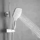 Душевая стойка Shevanik S8136F белый/хром