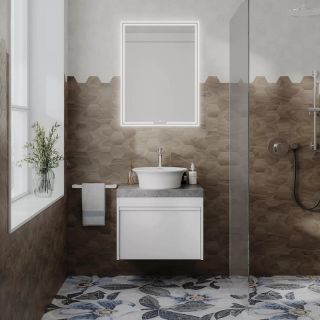 Тумба под раковину Kerama Marazzi Modula MOD.60.1+1\WHT 60 см белый