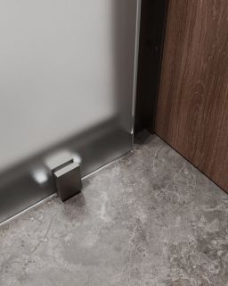 Душевая дверь CEZARES MOLVENO-BF-1-120-P-GM оружейная сталь