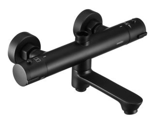 Смеситель для ванны Swedbe Hermes 9042B термостатический чёрный