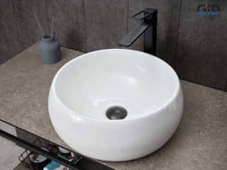 Раковина Gid N9140 51213 накладная белая 40x40x15.5