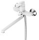 Смеситель для ванны с душем РМС SL123W-006E белый