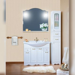 Тумба под раковину Бриклаер Анна 4627125411434 100 см белый