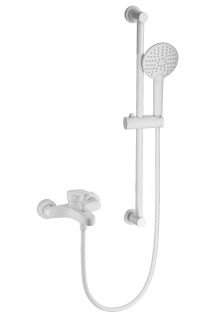 Смеситель для ванны с душевым гарнитуром Wonzon & Woghand WW-C2501-MW белый матовый