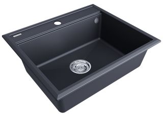 Мойка кухонная Paulmark Stepia PM115951-DG графит