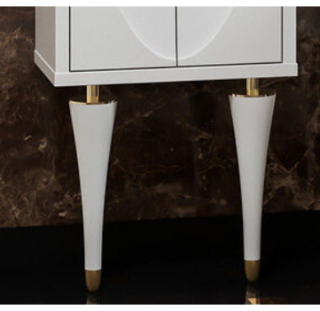 Опора Ибица белый/золото (2 шт)