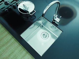 Кухонная мойка Florentina Оптима-HM 360.400.10.10 серебристый