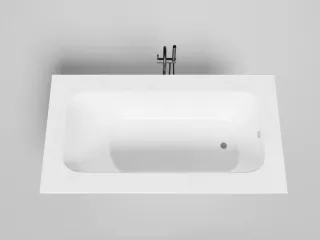 Ванна из искусственного камня Salini Orlanda Plus S-Sense 102014GRF 190x100см RAL полностью