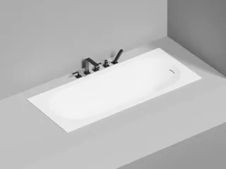 Ванна из искусственного камня Salini Ornella Kit S-Sense 102411M 170x75см белый матовый