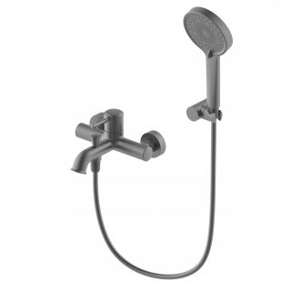 Смеситель для ванны с душем Wonzon & Woghand Tor WW-88037073-BGM тёмный графит