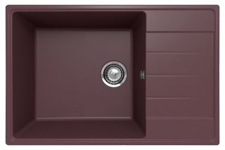 Кухонная мойка Ulgran Quartz Prima 760-06 трюфель