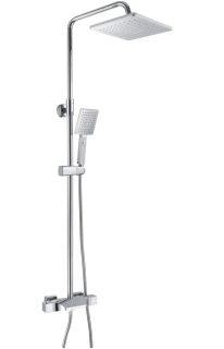 Душевая стойка Rose R3736 с термостатом хром